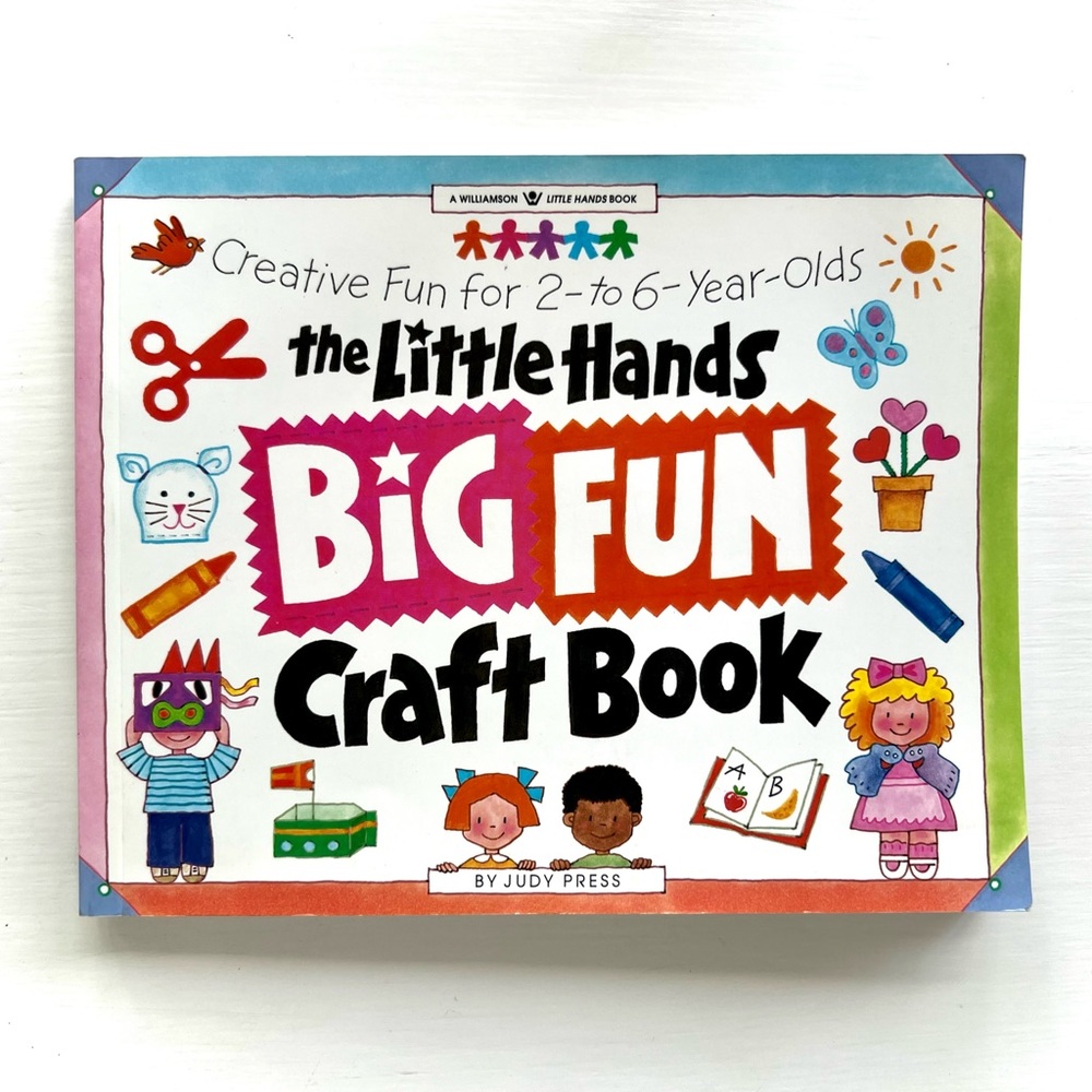 NEW Little Hands Big Fun Kids Craft Book Creative Easy Preschool Art Projects